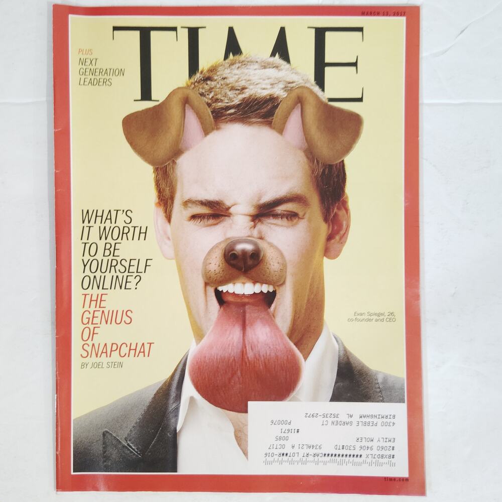 TIME Magazine March 13 2017 Vol 189 No 9 The Genius of Snapchat Back Issue